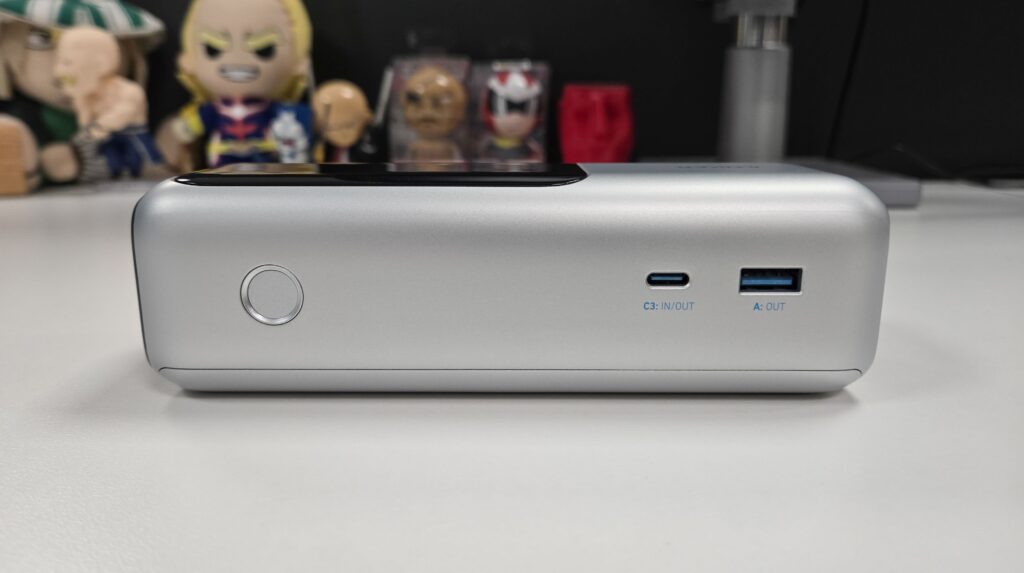 Anker 25K 165W Power Bank side view with ports