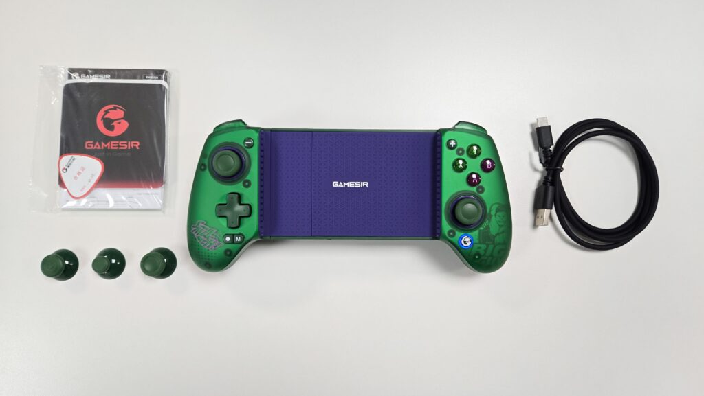 GameSir G8 Plus Controller with accessories