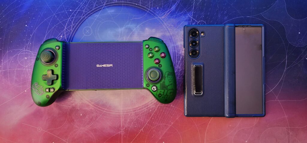 GameSir G8 Plus Controller with the Samsung Galaxy z Fold6