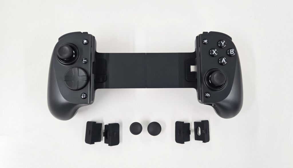 Razer Kishi V3 Pro with replaceable thumbsticks and phone grips