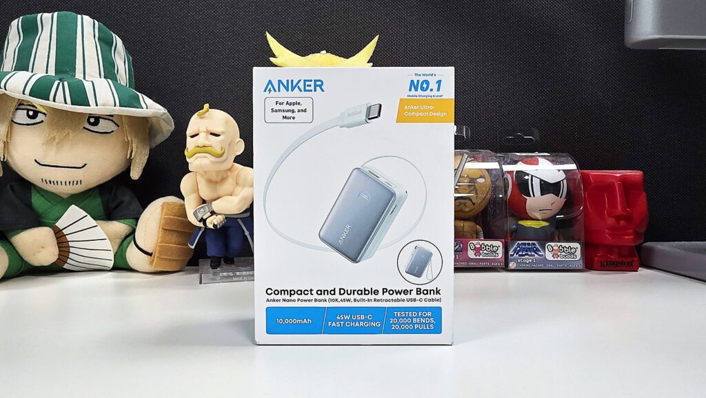 Anker Nano Power Bank (10K, 45W) - A1638 in packaging