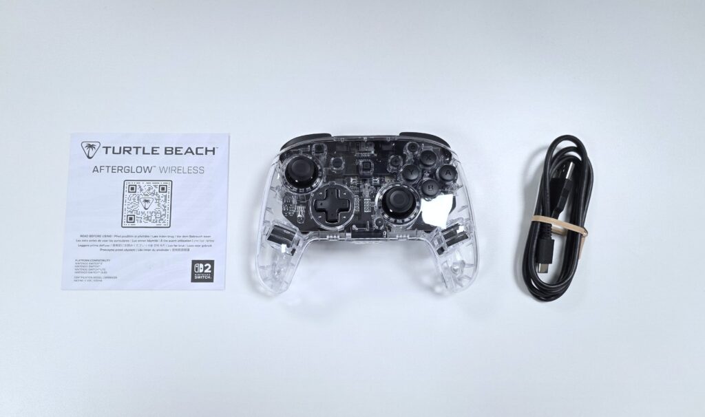 Turtle Beach Afterglow Wireless Controller packaging contents