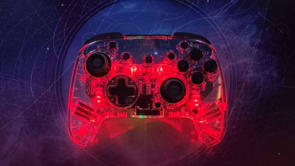 Turtle Beach Afterglow Wireless Controller red LEDs