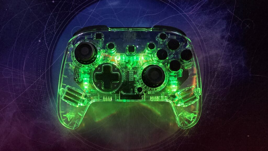 Turtle Beach Afterglow Wireless Controller green LEDs